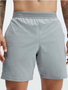 Fabletics Men’s The Fundamental Short- Grey - Size S
